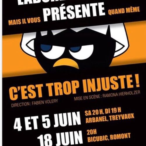 C’est trop injuste!