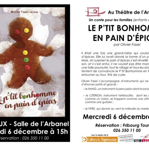 Le p’tit bonhomme en pain d’épices
