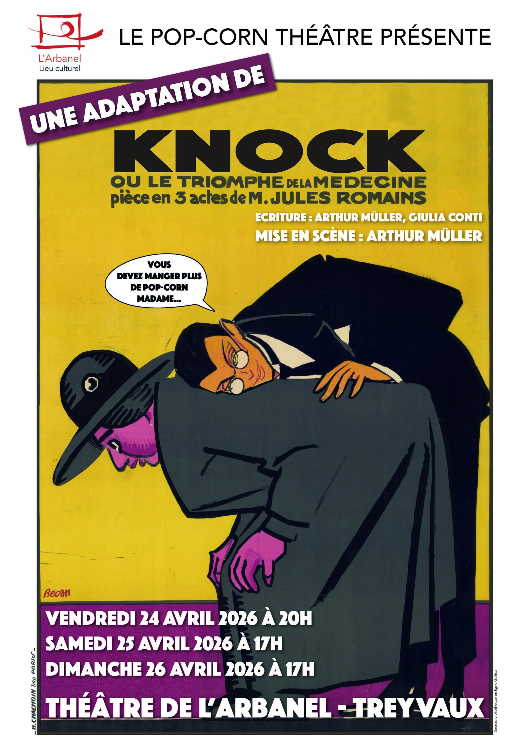 Knock ou le triomphe de la médecine